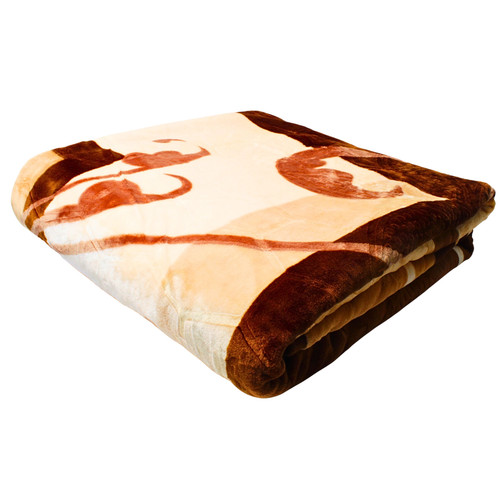 blanket 25kg print brown dbl A133204101003 4.jpg