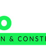 Ikosense logo green with white