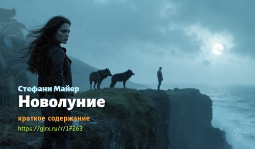Читать краткий пересказ книги Стефани Майер «Новолуние». Новолуние, Майер, краткое содержание Стефан.jpg
