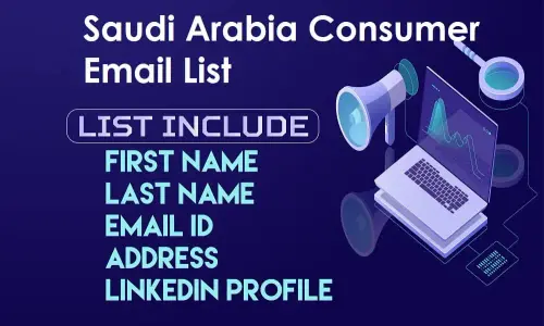 Saudi Arabia Consumer Email List.webp