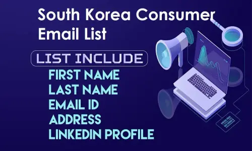 South Korea Consumer Email List.webp