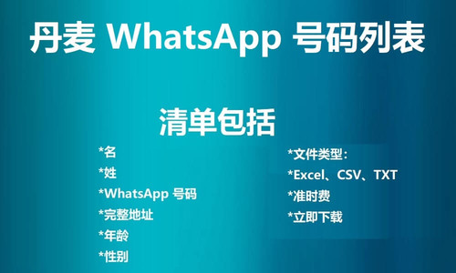 Denmark WhatsApp Number List.jpg