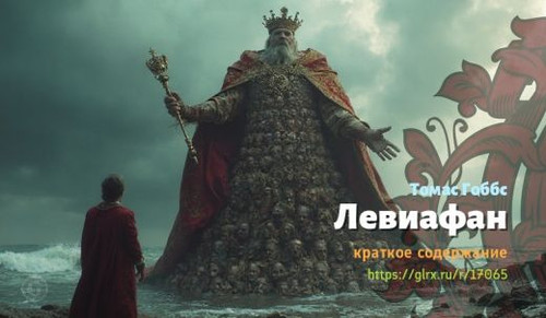 Читать краткий пересказ книги Томаса Гоббса «Левиафан». Левиафан, Гоббс, краткое содержание Томас Го.jpg