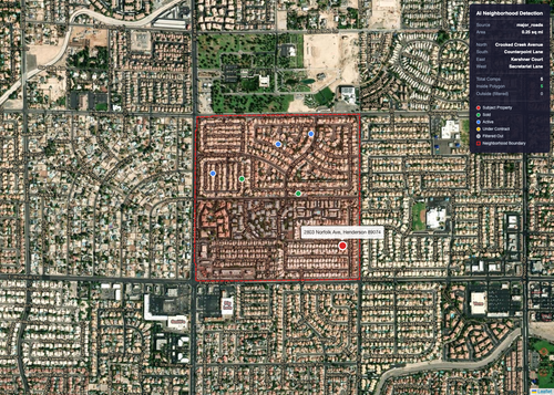 2803 Norfolk Ave Henderson 89 neighborhood map.png