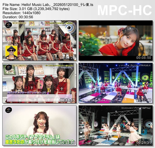 [TV-Variety] Hello! Music Lab。- 2026.05.11