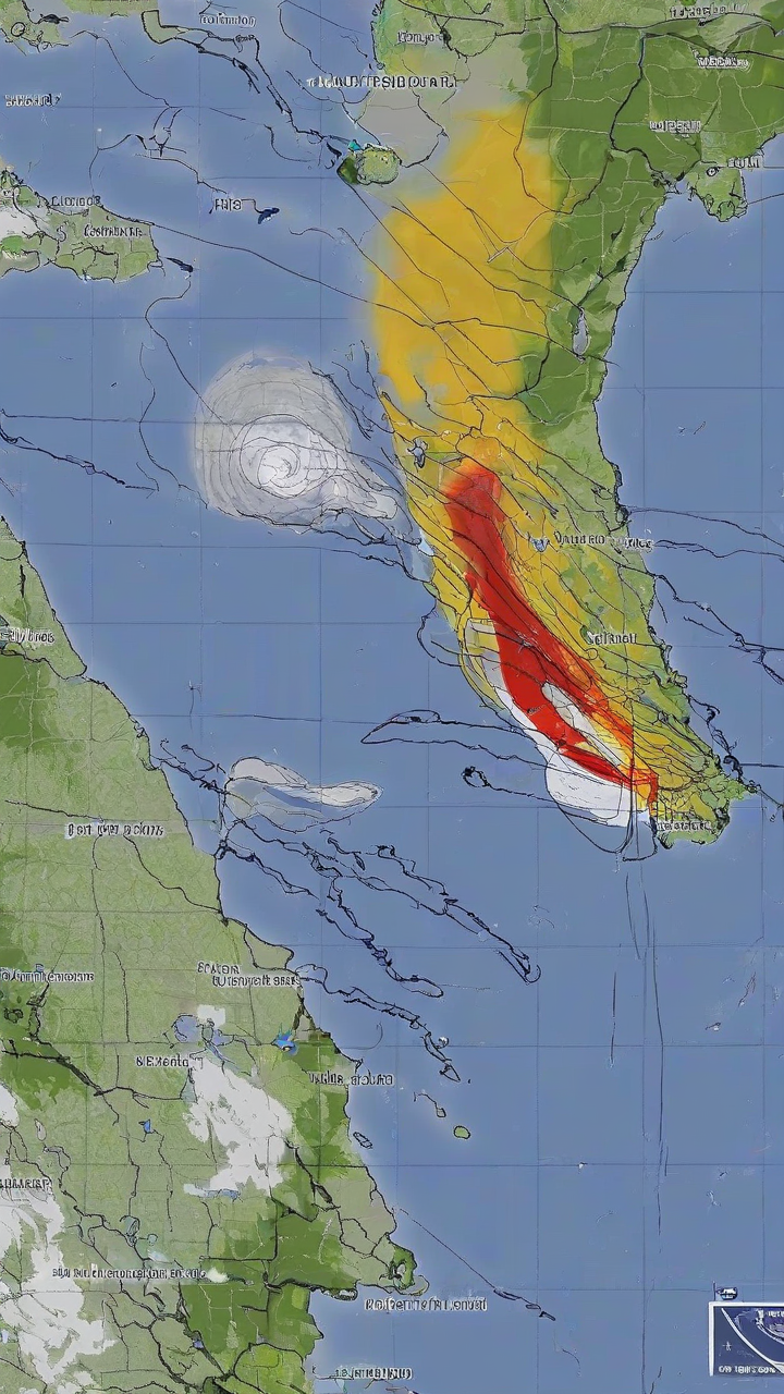 Tropical depression maintains strength, to bring rains to three areas