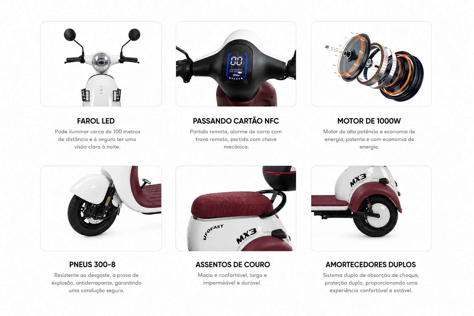 A view of the V-Cruisers handlebars and controls.