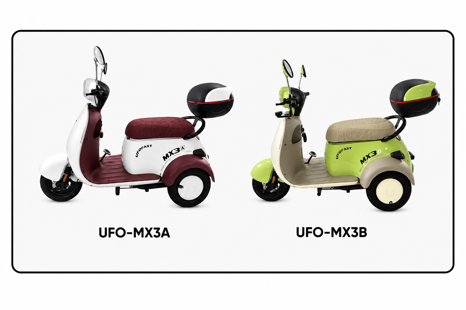 The sleek seat of the V-Photon.