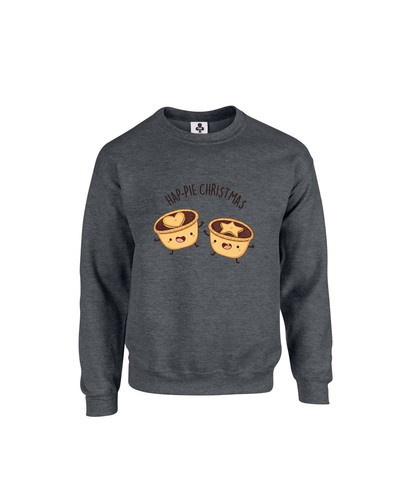 c634 ha pie christmas+Sweat Dark Heather.jpg