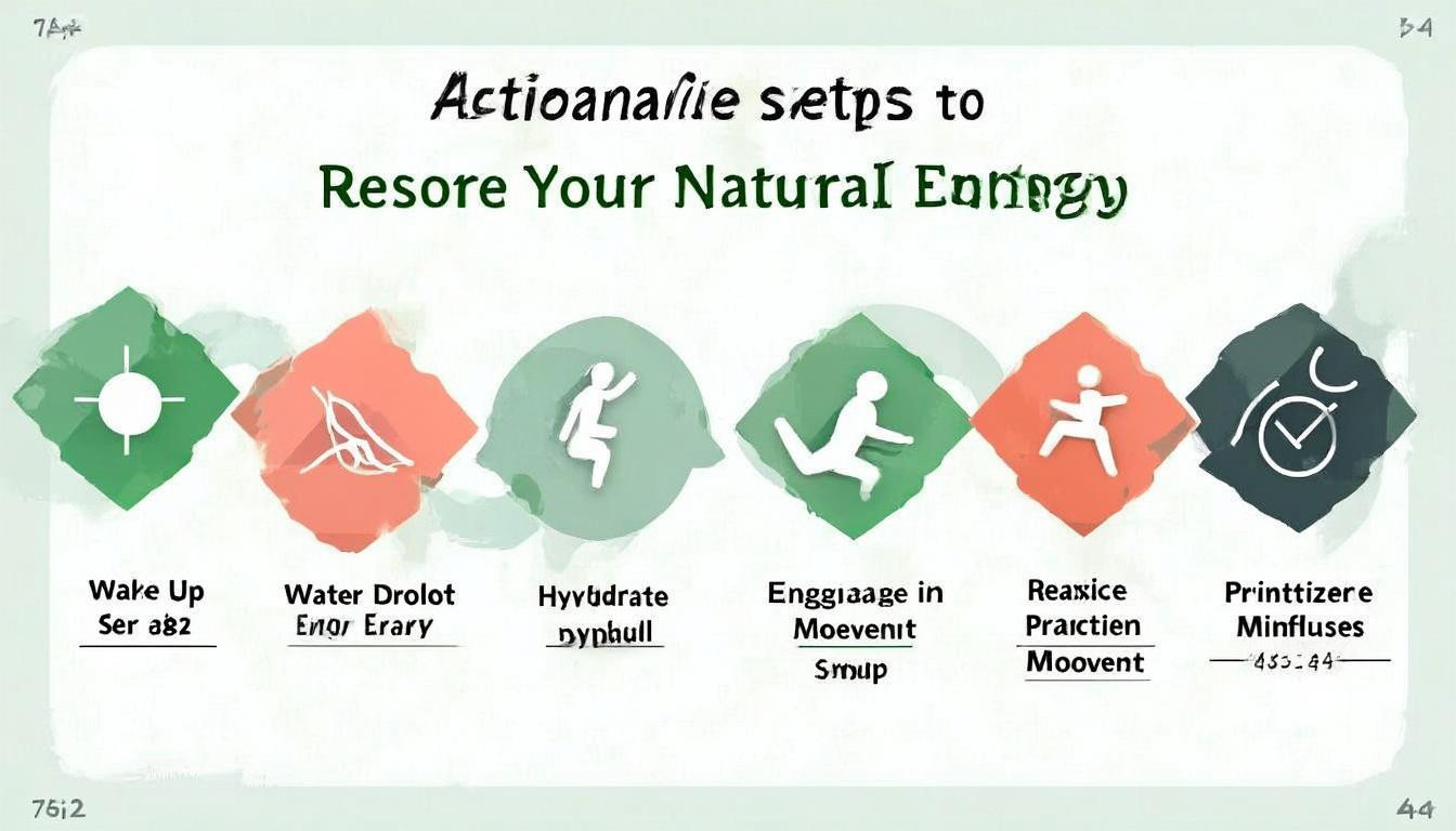 tutorial visual: Actionable Steps to Restore Your Natural Energy