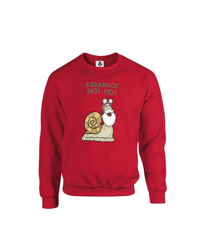 c649 escargot ho ho+Sweat Red.jpg
