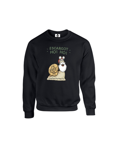 c649 escargot ho ho+Sweat Black.jpg