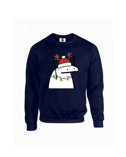 c654 doodle christmas stickman+Sweat Navy.jpg