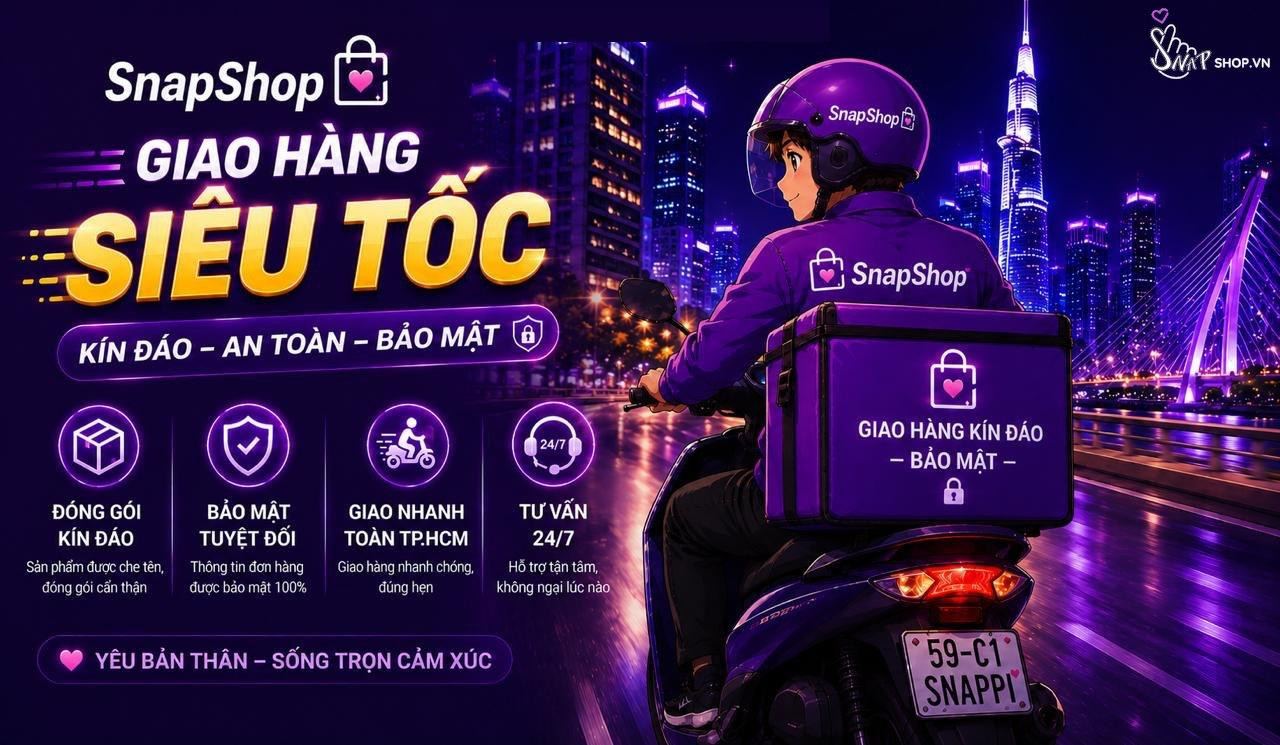 Snapshop giao hàng siêu tốc kín đáo bảo mật
