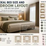 ideal bed size bedroom layout guide
