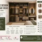 bedroom wardrobe design storage ideas modern