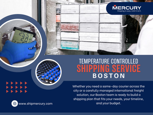 Integrating Cold Chain Logistics Services Boston for End-to-End Control
Cold Chain Logistics Services Boston bring together storage, shipping, transportation, and delivery into a single coordinated system.
When these elements operate independently, gaps appear. Information gets delayed. Responses slow down. Risk increases.

Click here for more information:
https://www.shipmercury.com/location/temperature-controlled-shipping-boston

Address: 61 Batterymarch St 1st Floor, Boston, MA 02110, United States
Phone: +1-617-723-5205
Email: support@shipmercury.com

Find Us On Google Maps: https://maps.app.goo.gl/ndWwnbPQDhuksmoq8

Read Our Blog:
https://medium.com/@shipmercuryservice/about
https://shipmercury.wordpress.com
https://shipmercuryservice.mystrikingly.com

More Links:
https://heylink.me/shipmercury/
https://campsite.bio/shipmercury
https://disqus.com/by/shipmercuryma/about/
https://www.magcloud.com/user/shipmercury
https://gravatar.com/shipmercury