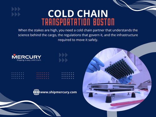 Movement is where coordination gets tested. Cold Chain Transportation Boston must maintain stability while navigating unpredictable conditions.
Boston’s urban landscape adds another layer of difficulty. Traffic congestion, limited delivery windows, and route variability all increase exposure risk.
You’ve probably noticed how transportation delays are treated as routine in standard logistics. In cold chain systems, delays are not neutralthey actively increase risk.
Boston Cold Chain Transportation gaps often appear in areas like:

Click here for more information:
https://www.shipmercury.com/location/temperature-controlled-shipping-boston

Address: 61 Batterymarch St 1st Floor, Boston, MA 02110, United States
Phone: +1-617-723-5205
Email: support@shipmercury.com

Find Us On Google Maps: https://maps.app.goo.gl/ndWwnbPQDhuksmoq8

Read Our Blog:
https://medium.com/@shipmercuryservice/about
https://shipmercury.wordpress.com
https://shipmercuryservice.mystrikingly.com

More Links:
https://heylink.me/shipmercury/
https://campsite.bio/shipmercury
https://disqus.com/by/shipmercuryma/about/
https://www.magcloud.com/user/shipmercury
https://gravatar.com/shipmercury