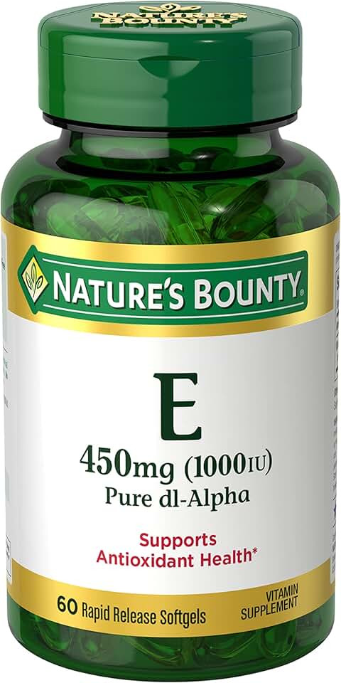 Nature's Bounty Vitamin E 1000 IU Softgels