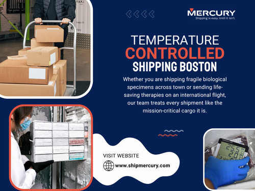 Temperature Controlled Shipping Boston handles the most vulnerable phase: transit between locations. This is where environmental variablestraffic, weather, delaysstart to interfere.
You’ve probably noticed how unpredictable urban logistics can be. Now imagine that unpredictability applied to a shipment that must stay within a narrow temperature range at all times.

Click here for more information:
https://www.shipmercury.com/location/temperature-controlled-shipping-boston

Address: 61 Batterymarch St 1st Floor, Boston, MA 02110, United States
Phone: +1-617-723-5205
Email: support@shipmercury.com

Find Us On Google Maps: https://maps.app.goo.gl/ndWwnbPQDhuksmoq8

Read Our Blog:
https://medium.com/@shipmercuryservice/about
https://shipmercury.wordpress.com
https://shipmercuryservice.mystrikingly.com

More Links:
https://heylink.me/shipmercury/
https://campsite.bio/shipmercury
https://disqus.com/by/shipmercuryma/about/
https://www.magcloud.com/user/shipmercury
https://gravatar.com/shipmercury