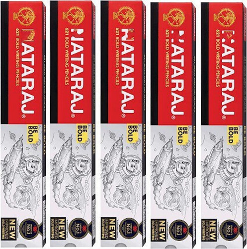 nat 621 bold writing pencils set of 5 nataraj original imahdcnfm3xxzdzm.jpg