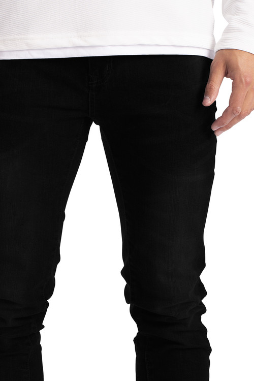 Mens Stretch Denim Jeans Slim Fit Pants.jpg