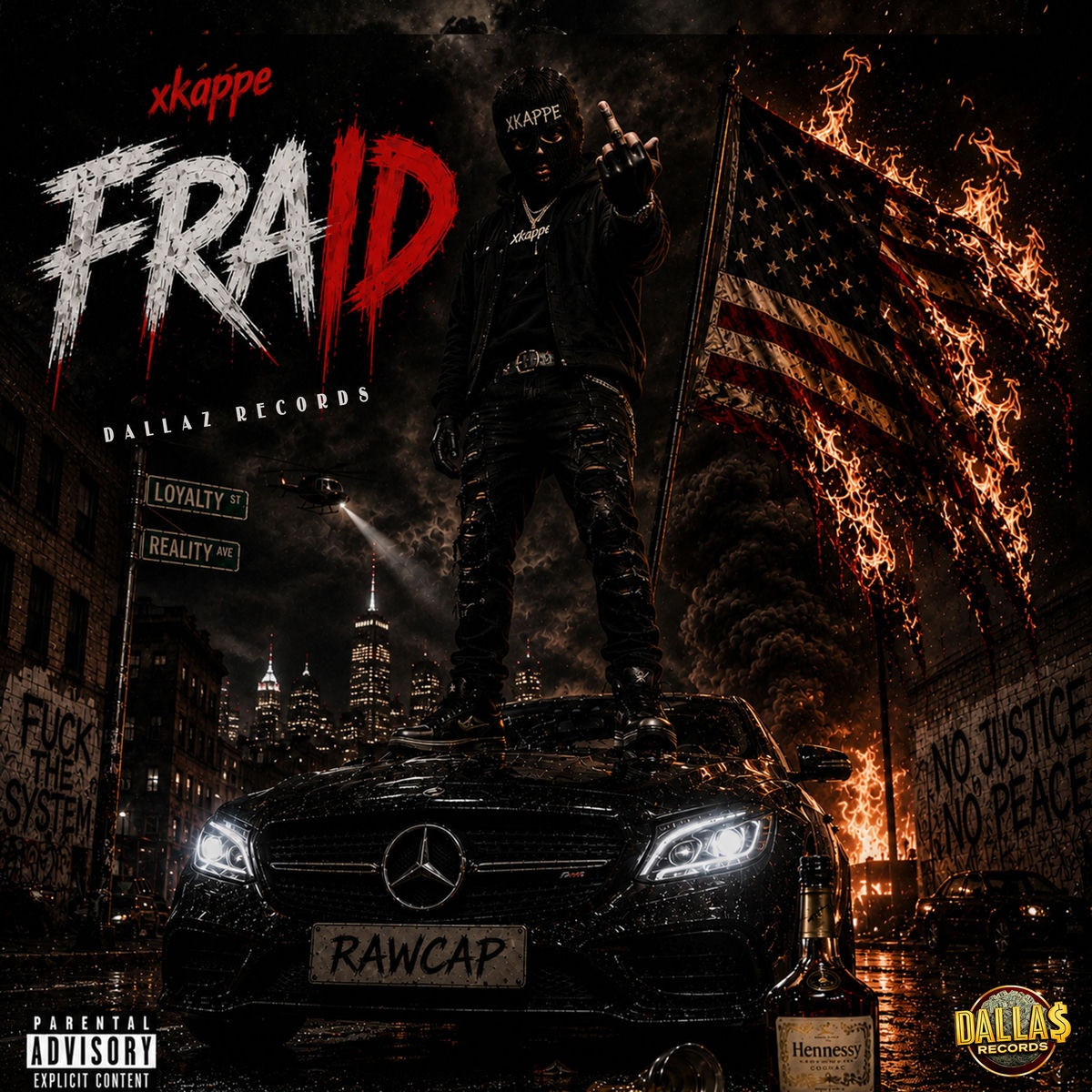 X Kappe, Dalla records - Fraid