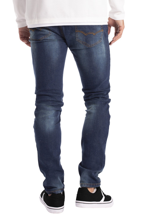 Mens Stretch Denim Jeans Slim Fit Pants.jpg