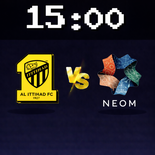 Jogo de logo Al Ittihad vs Neom.png