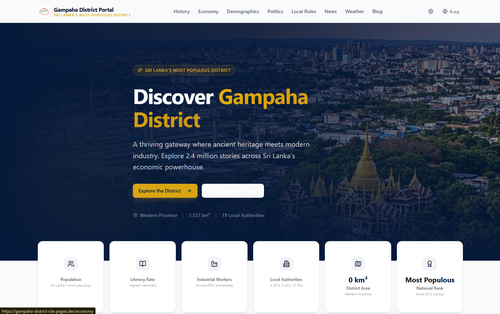 Gampaha district site.png