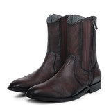 30JVNTS VINO venado ternera inca calzado par