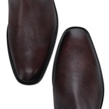 30JVNTS VINO venado ternera inca calzado puntas