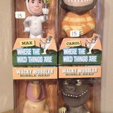 WHERE THE WILD THINGS ARE BOBBLE HEADS NEW MISB $60