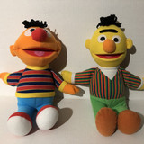 SESAME STREET BERT &amp; ERNIE STUFFED $20