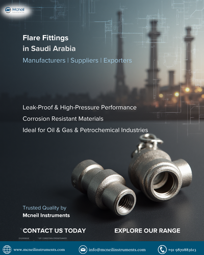 Flare Fittings Manufacturers, Suppliers & Exporters in Saudi Arabia | Mcneil Instruments.png