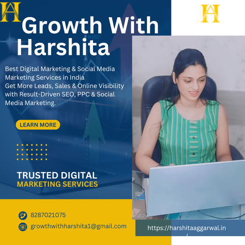 Blue and yellow Digital Marketing Agency Instagram Post Template.png