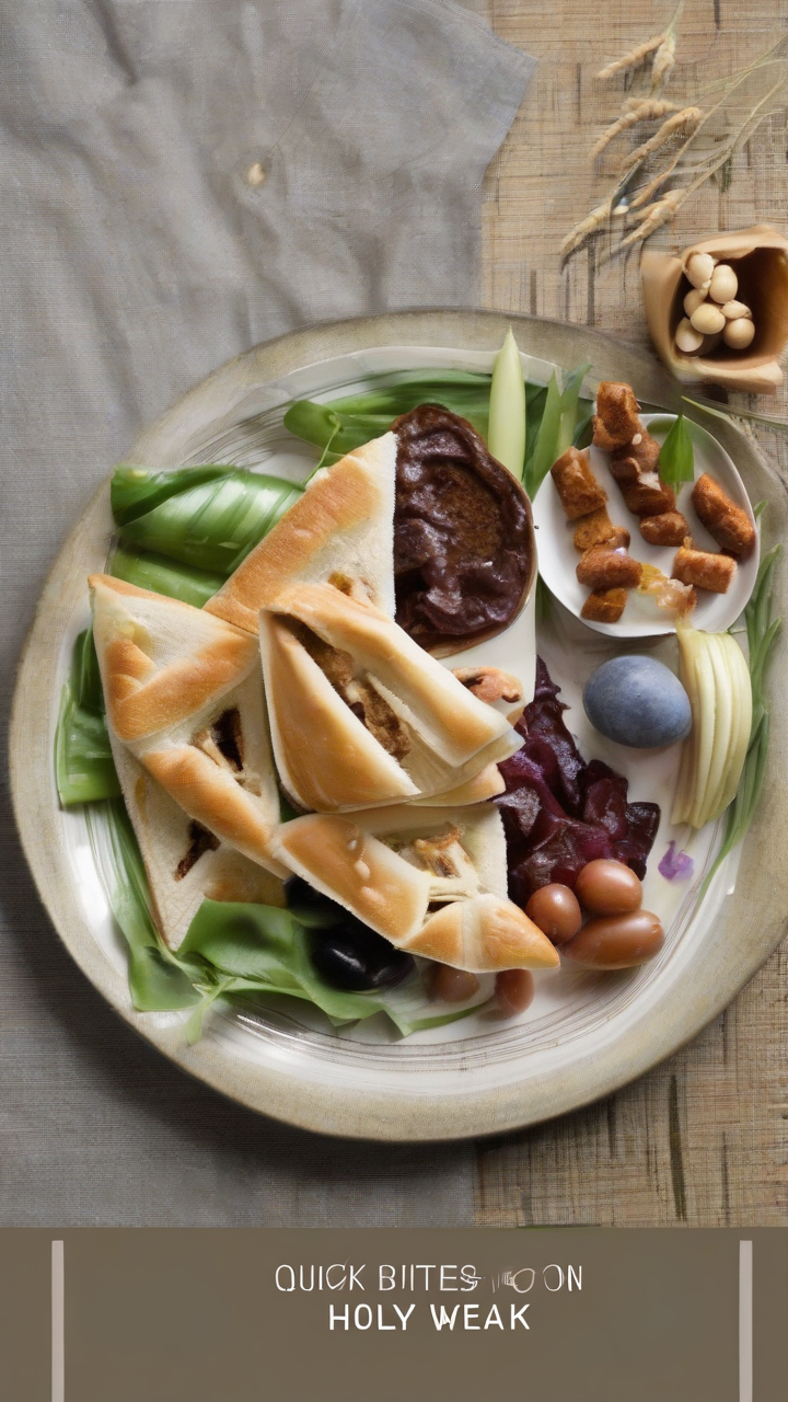 Quick bites on Holy Week