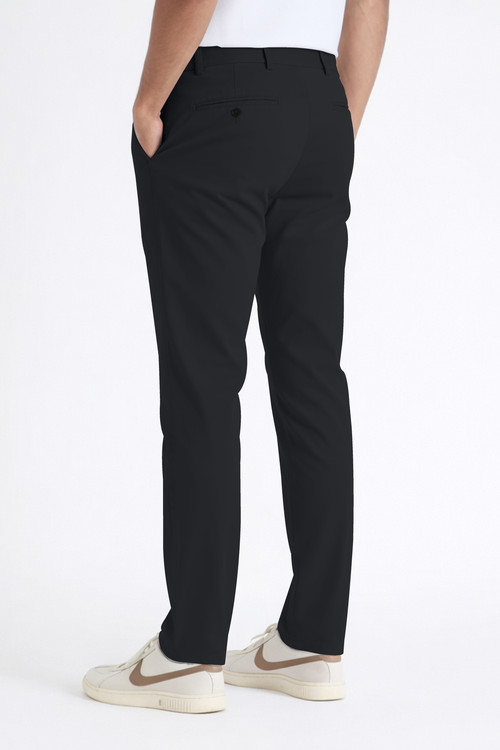 Mens Athletic Fit Flat Front Casual Stretch Cotton Classic Essential Chino Pants Full.jpg