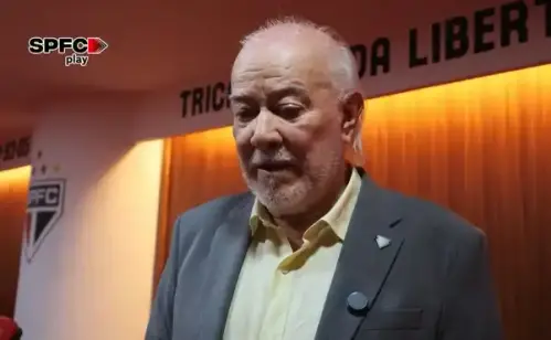 Presidente do São Paulo enfrenta dificuldades para renovar com patrocínio
