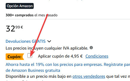 cupón amazon