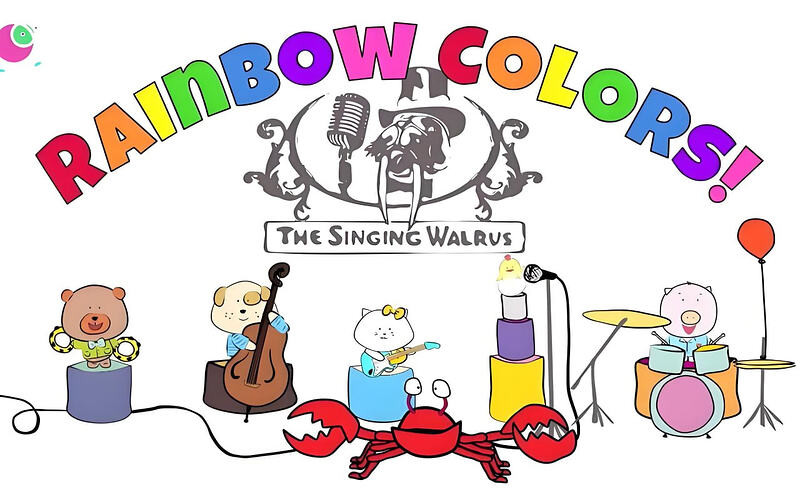 英文启蒙儿歌《会唱歌的海象 The Singing Walrus (系列合集) 》