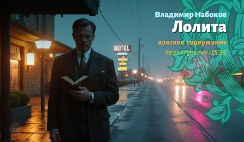 Краткий пересказ романа «Лолита» Владимира Набокова. Лолита Набоков, краткое содержание, краткий пер.jpg