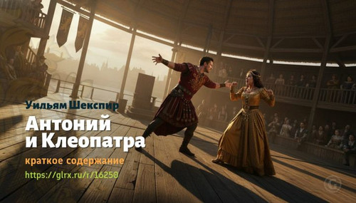 Читать краткий пересказ пьесы Уильяма Шекспира «Антоний и Клеопатра». Антоний и Клеопатра, Шекспир, .jpg