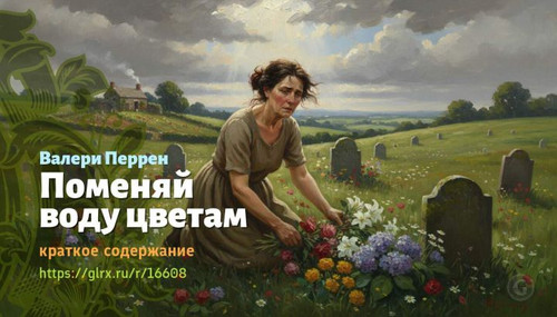 Читать краткий пересказ книги Валери Перрен «Свежая вода для цветов». Свежая вода для цветов, Перрен.jpg