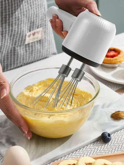 👉 Portable Electric Blender & Hand Mixer – Multi-Function Kitchen Tool for Everyday Use!
