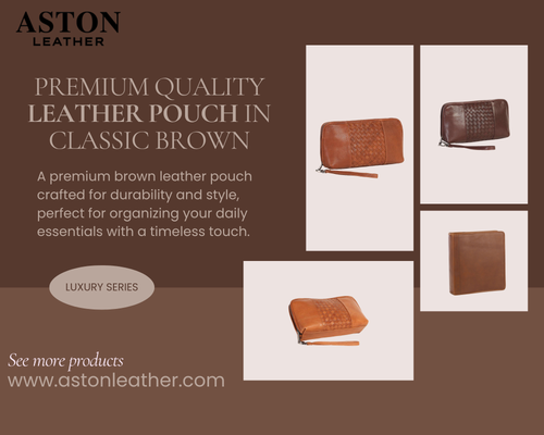 Premium Quality Leather Pouch in Classic Brown.png