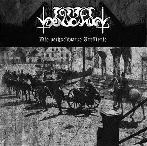 Cover Die pechschwarze Artillerie