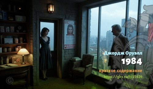 Читать краткий пересказ романа Джорджа Оруэлла «1984». 1984, Оруэлл, краткое содержание Джордж Оруэл.jpg