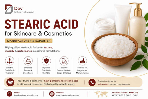 Stearic Acid for Skincare & Cosmetics Manufacturer & Exporter Dev International.jpg