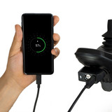 electric wheelchair phone charging